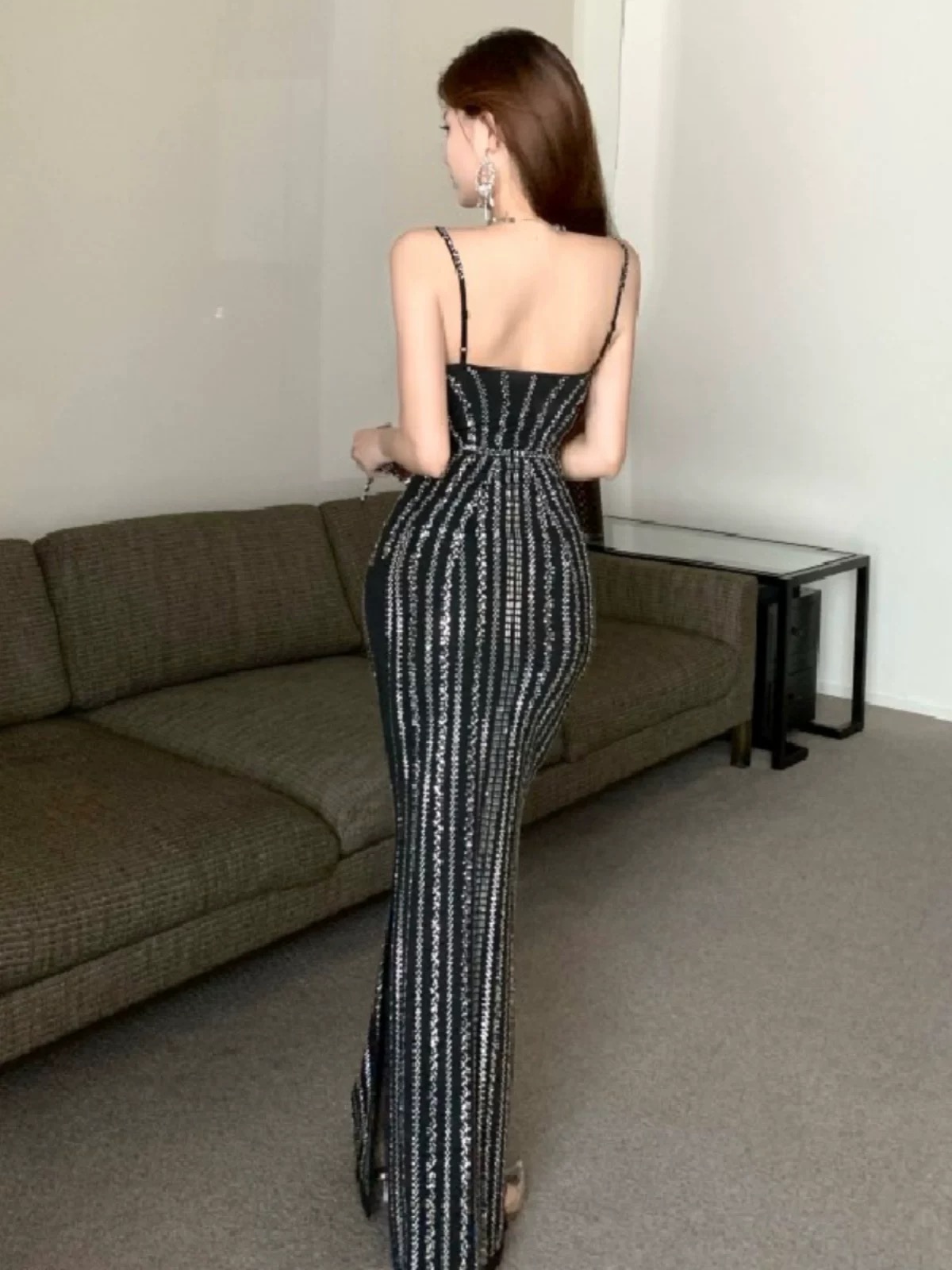 Mariel embellished dress FBC439 images